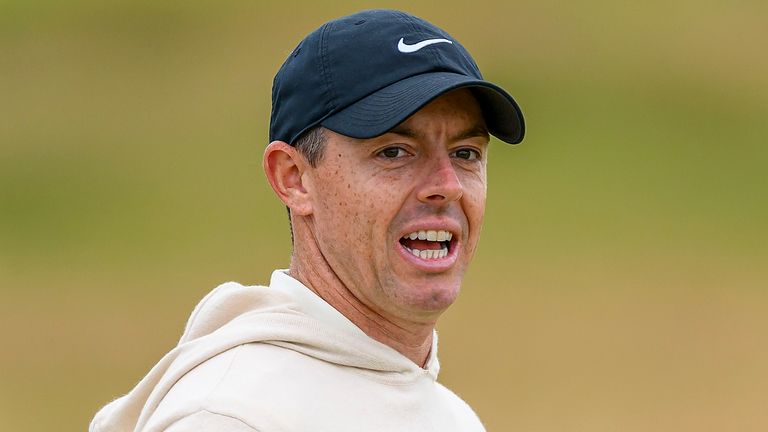 Rory McIlroy is gearing up for the Open