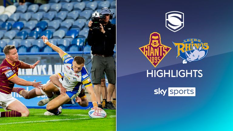 Highlights of the Super League clash between Huddersfield Giants and Leeds Rhinos. Images from SWpix