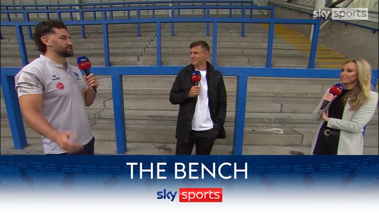 Warrington Wolves centre, Toby King is this week's guest on The Bench with Jenna and Jon.