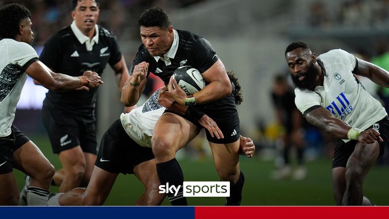 New Zealand v Fiji highlights
