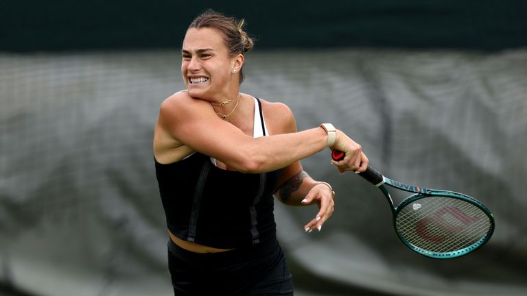 Wimbledon: Aryna Sabalenka and Victoria Azarenka pull out on first day ...