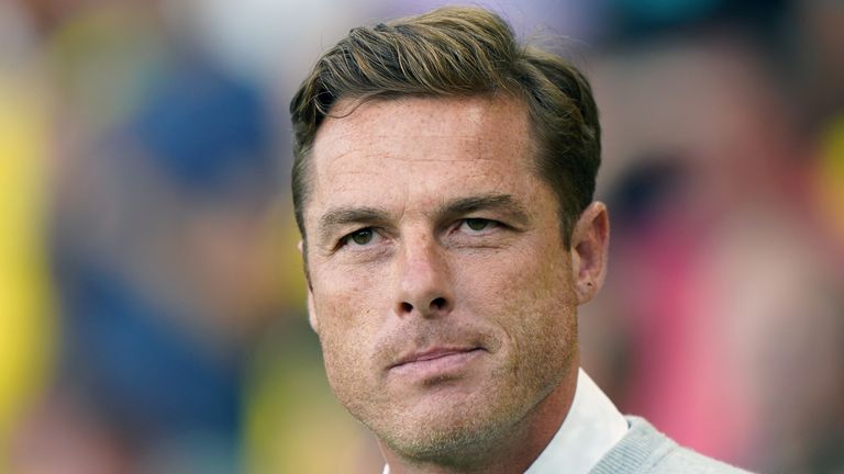 Bournemouth manager Scott Parker on the touchline during the Carabao Cup second round match at Carrow Road, Norwich. Picture date: Tuesday 23rd August, 2022.