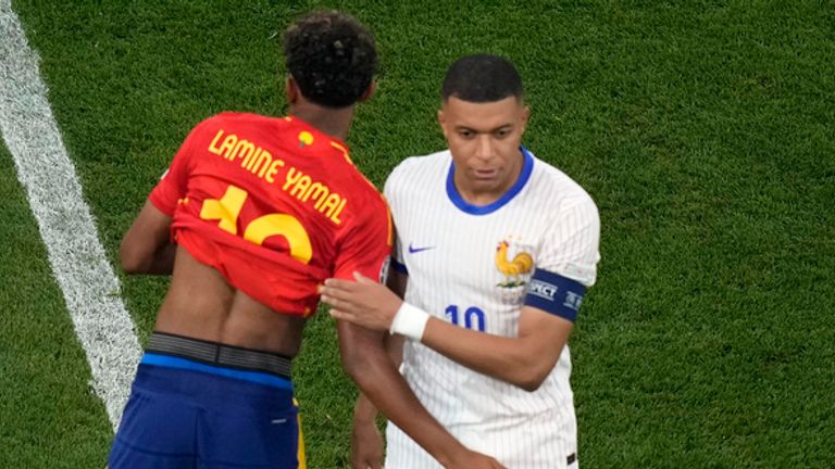 Spain vs France ratings: Lamine Yamal wows, Kylian Mbappe silenced in ...