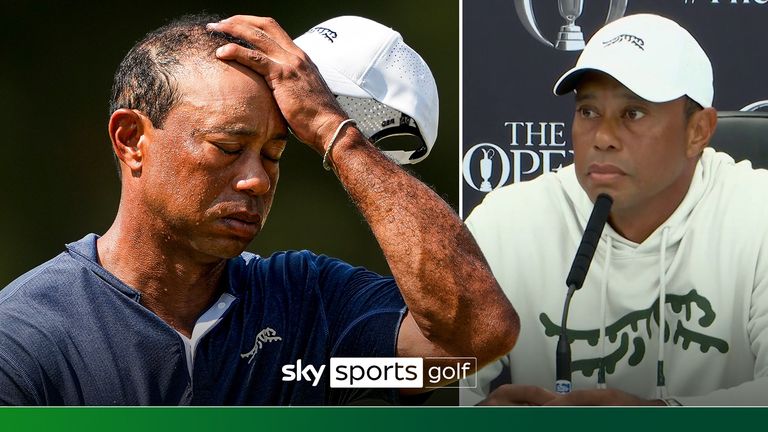 Tiger Wood responds to Colin Montgomerie comments suggest the three time Open champion should be retiring from the sport.