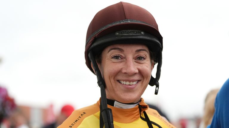 Joy for Hayley Turner aboard Expressionless