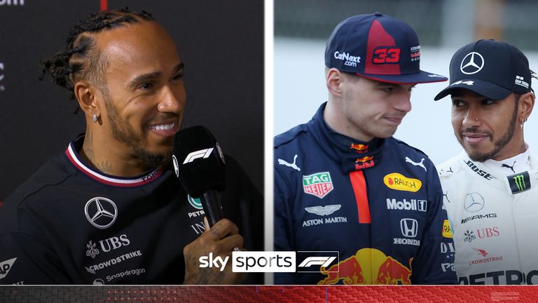 'Nothing to do with me!' | Lewis Hamilton refuses to be drawn on Max-Lando crash