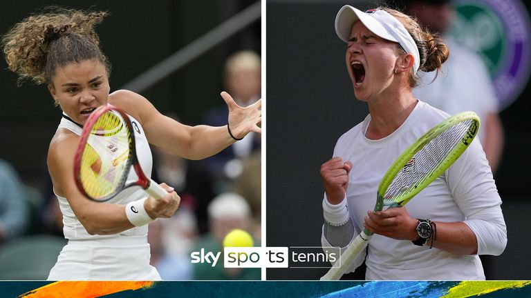 A look at the best moments from day eleven of Wimbledon, as Jasmine Paolini and Barbora Krejcikova reach the Wimbledon final. 