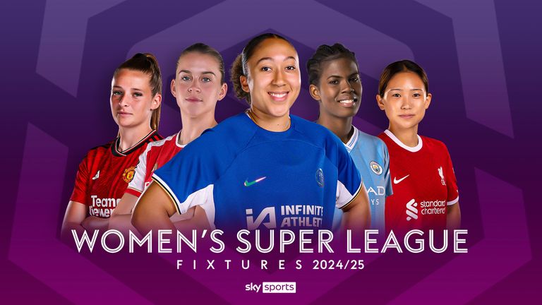 WSL Fixtures 2024/25