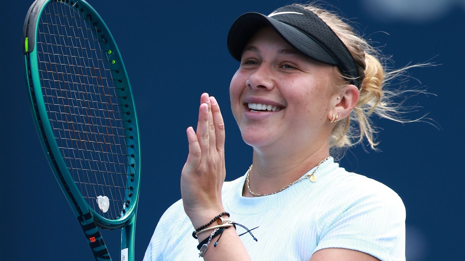 Abierto de Canadá: Amanda Anisimova avanza a la final de Toronto con otra victoria inesperada | Noticias de tenis