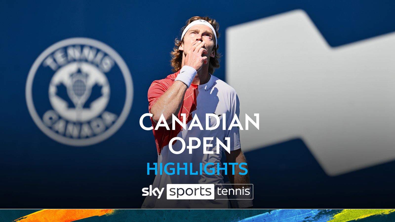 Brandon Nakashima vs Andrey Rublev Canadian Open highlights Tennis