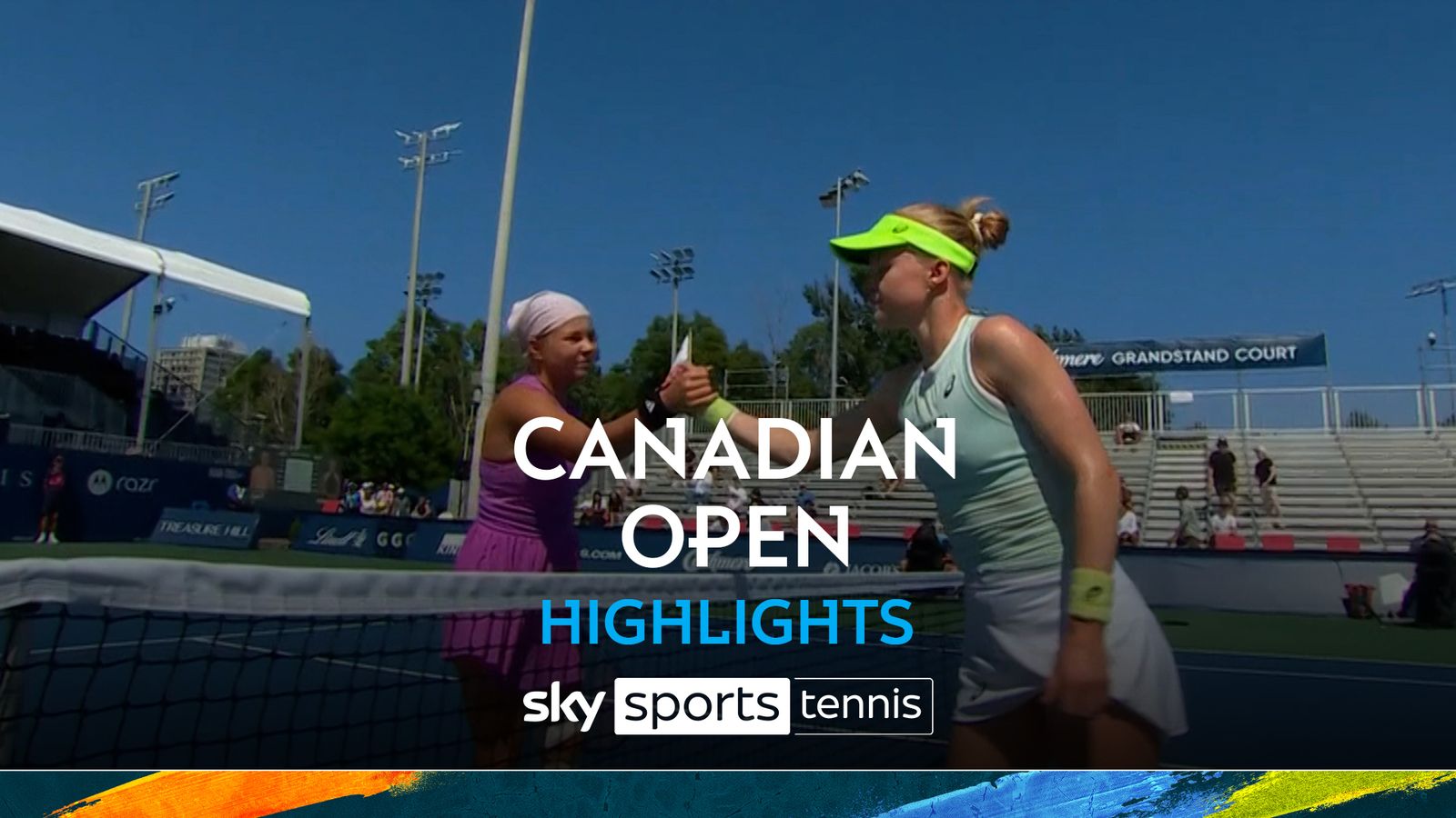 Diana Shnaider vs Harriet Dart | Canadian Open highlights | Tennis News ...