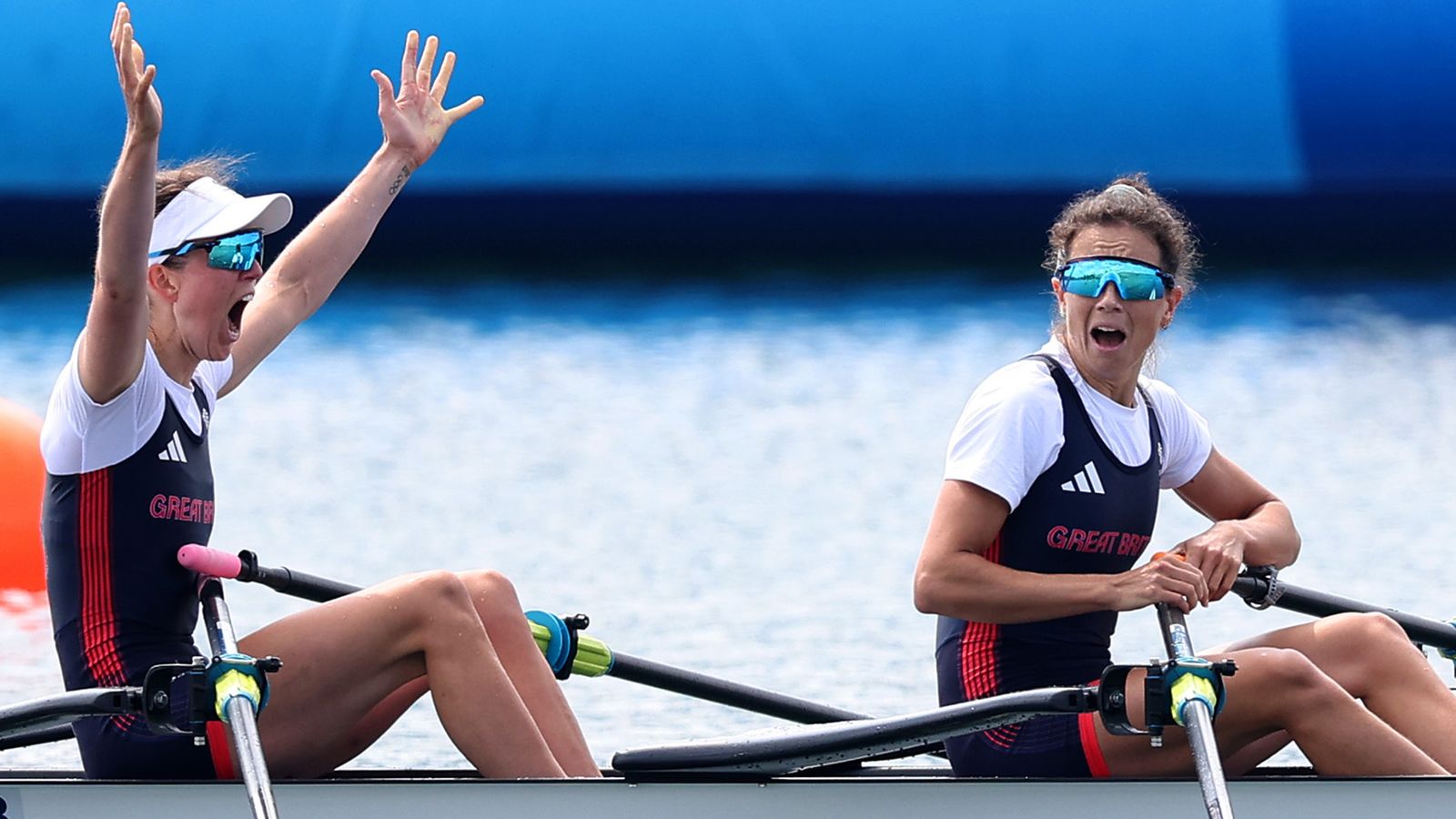 Olympics 2024: Rowers Emily Craig and Imogen Grant claim Team GB’s seventh gold medal of Paris Games