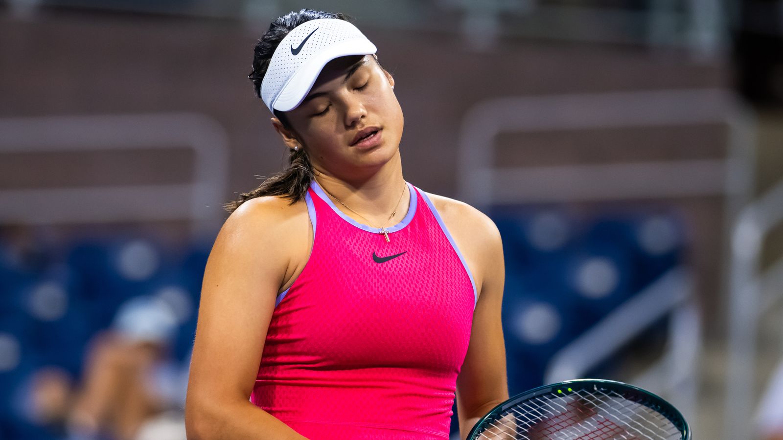 Emma Raducanu retires from Korea Open quarter-final with foot injury as Daria Kasatkina progresses