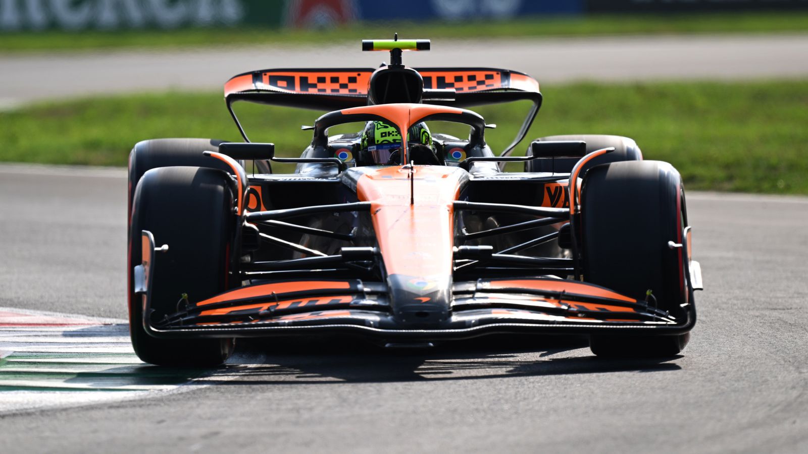 Italian GP: Lando Norris takes pole from Oscar Piastri in McLaren one-two with Max Verstappen down in seventh | F1 News