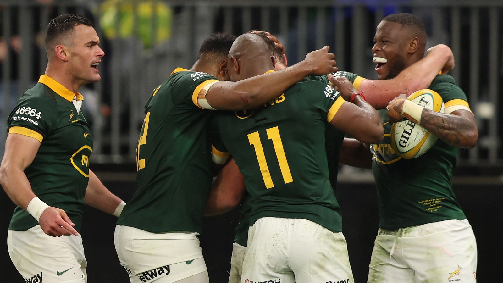 Australia 12-30 South Africa: Springboks too strong for Wallabies again ...