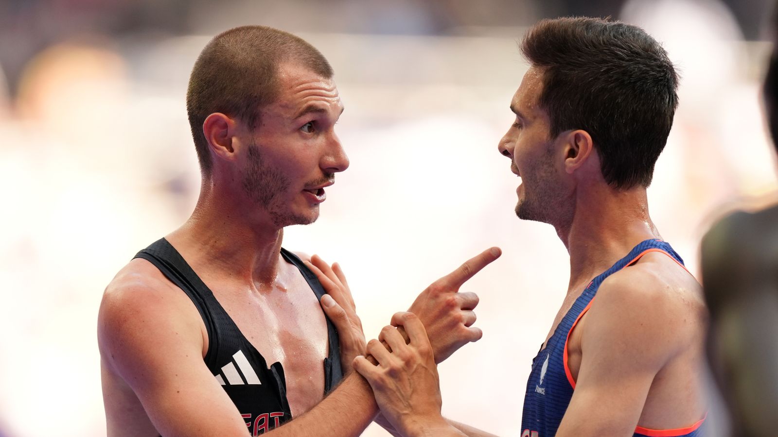 Olympics 2024: George Mills clashes with French rival Hugo Hay after collision in 5000m heat