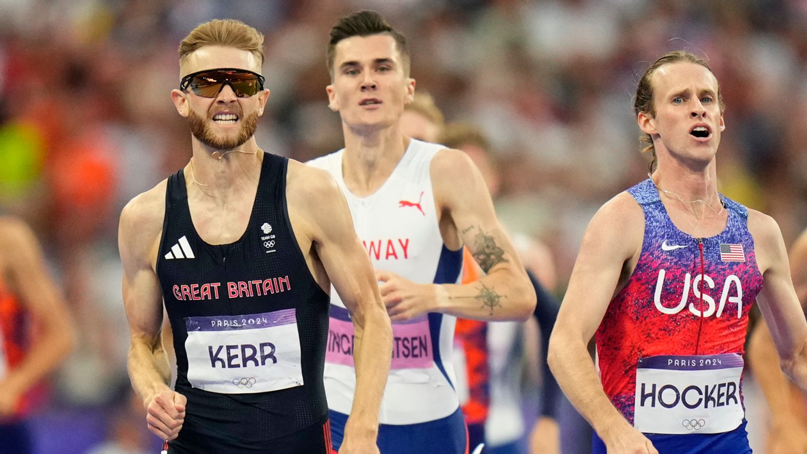 Olympics 2024: Josh Kerr takes silver in thrilling 1500m final won by American Cole Hocker