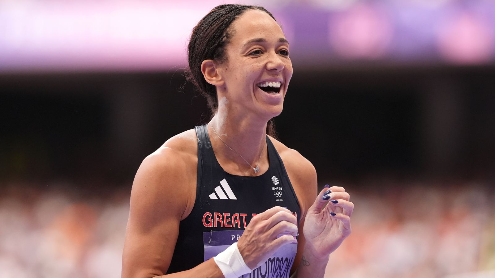 Olympics 2024 Katarina JohnsonThompson leads Olympic heptathlon after