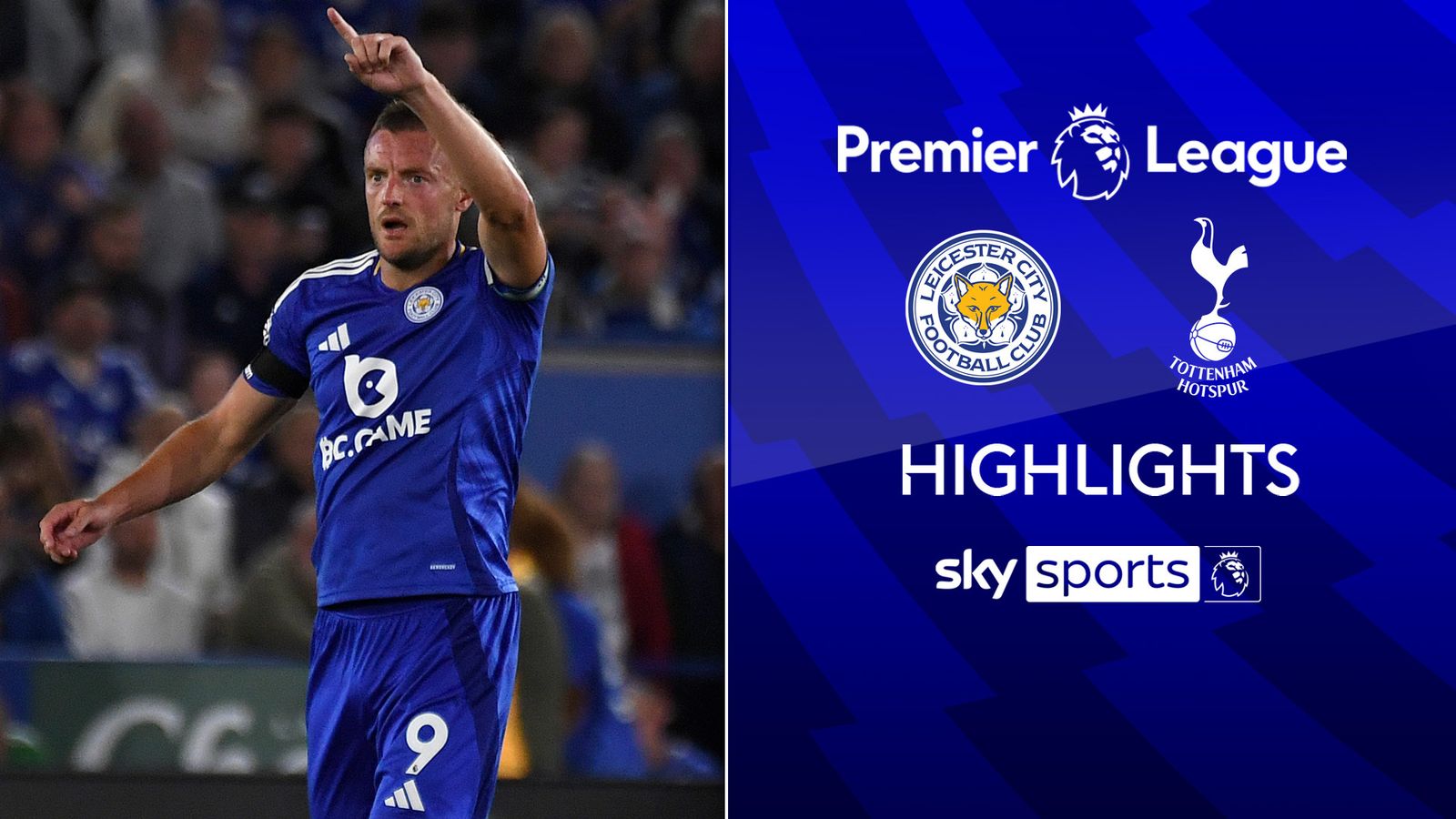 Leicester 1-1 Tottenham | Premier League highlights - Sky Sports