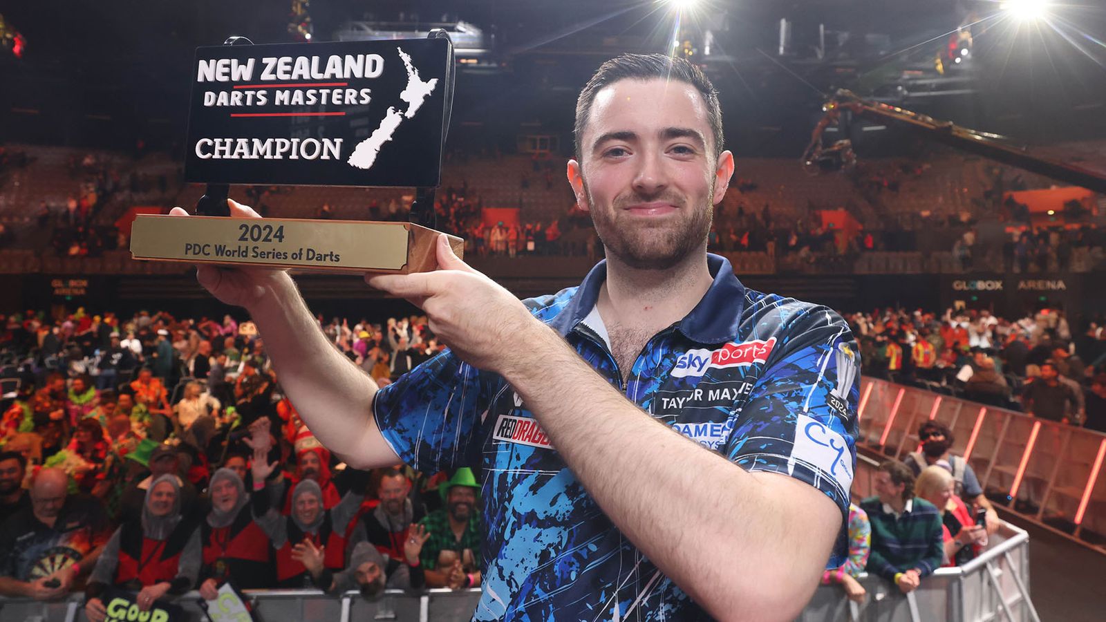 Luke Humphries stuns Luke Littler with New Zealand Masters semi-final comeback en route to title | Darts News