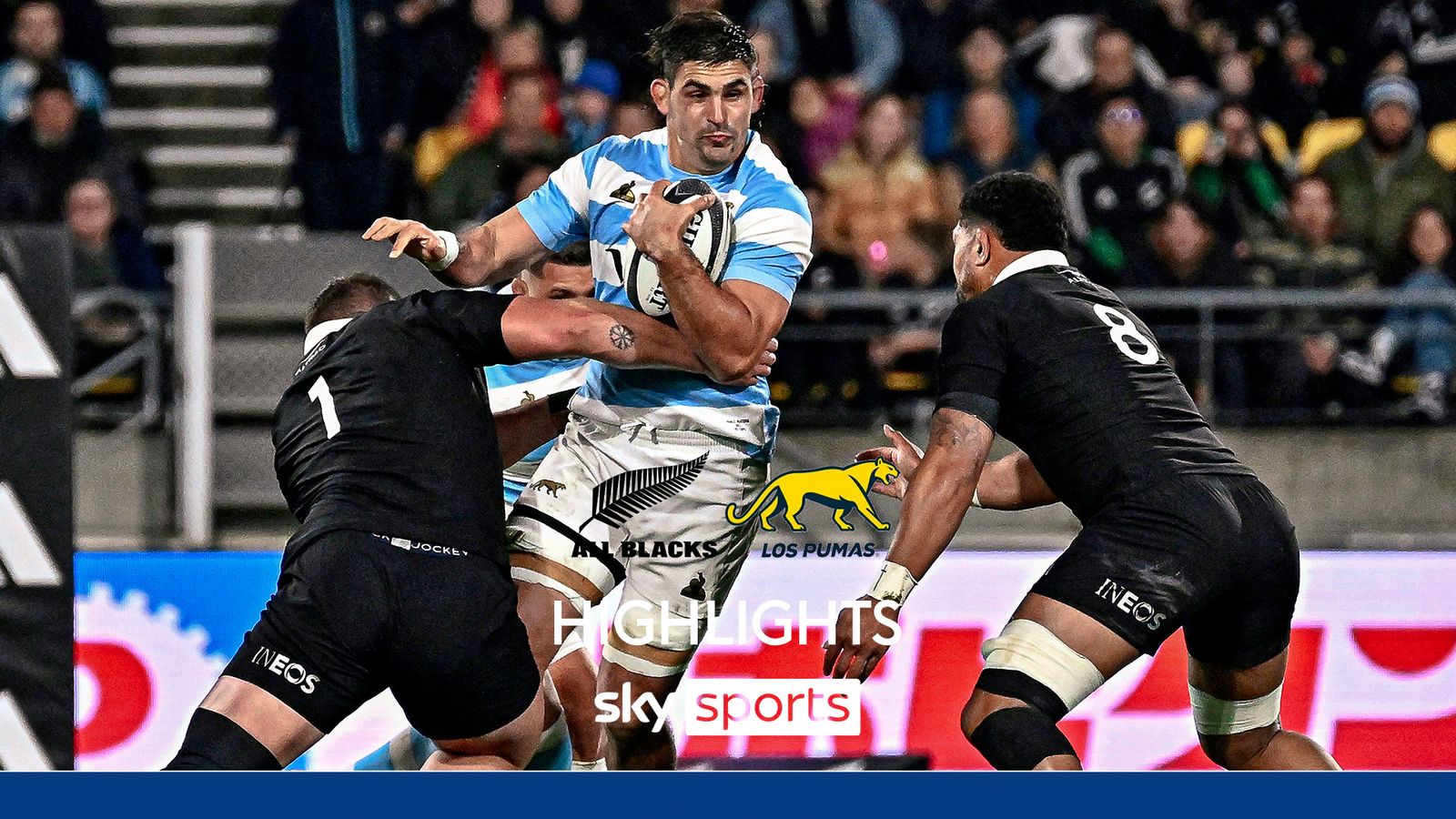 New Zealand v Argentina Rugby Championship highlights Rugby Union