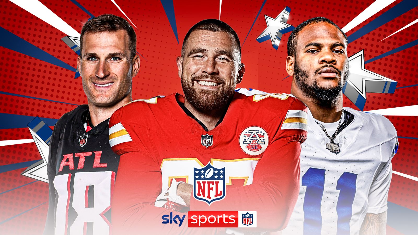 2024 NFL season kickoff guide Kirk Cousins, Travis Kelce, Aaron