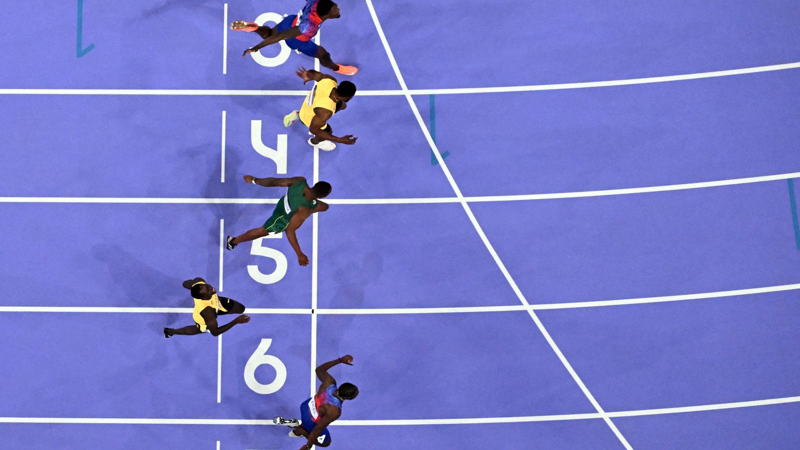 Olympics 2024 men's 100m final USA's Noah Lyles wins gold in Paris after dramatic photo finish