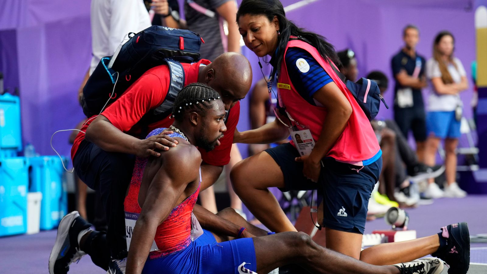 Olympics 2024 Noah Lyles misses out on double gold after falling short