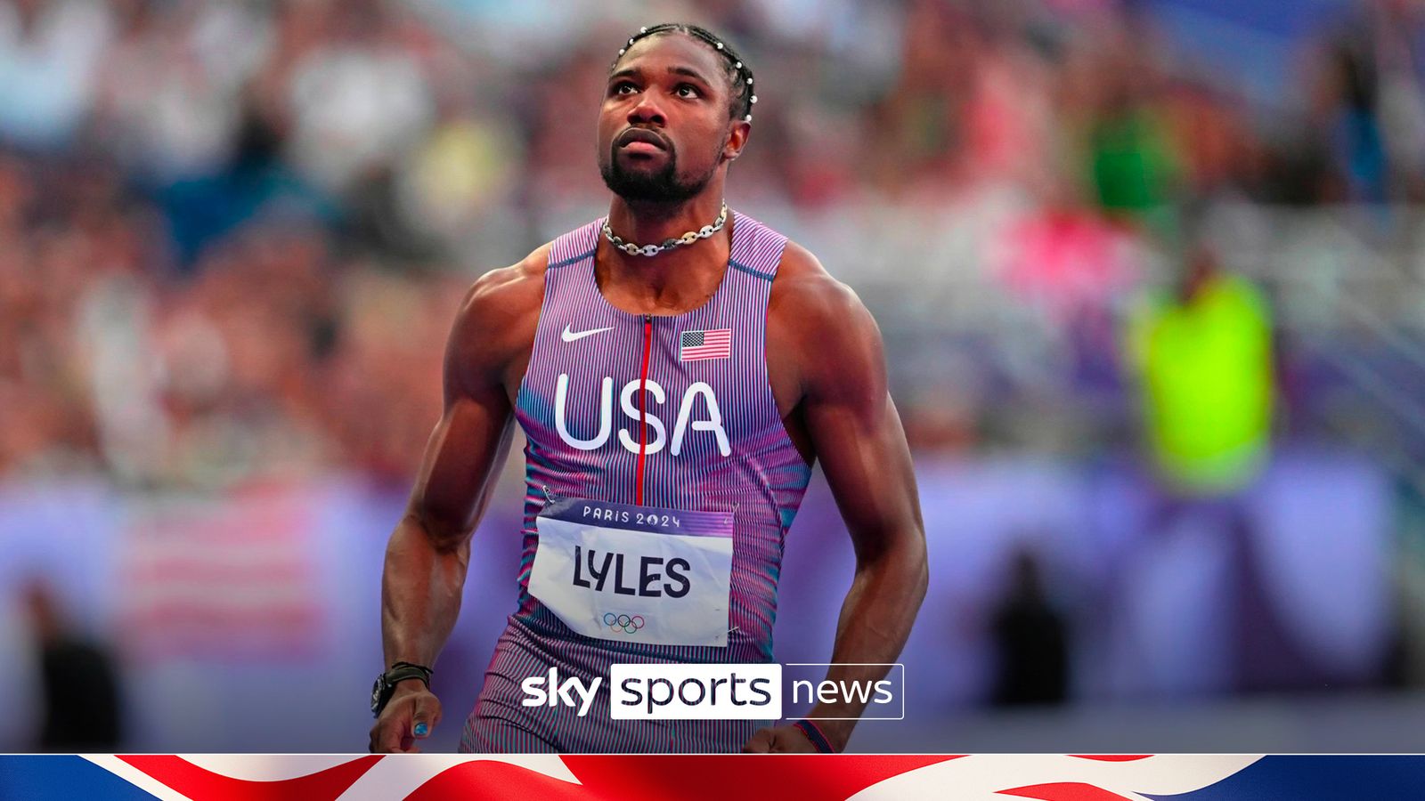 Olympics 2024 men's 100m final USA's Noah Lyles wins gold in Paris after dramatic photo finish