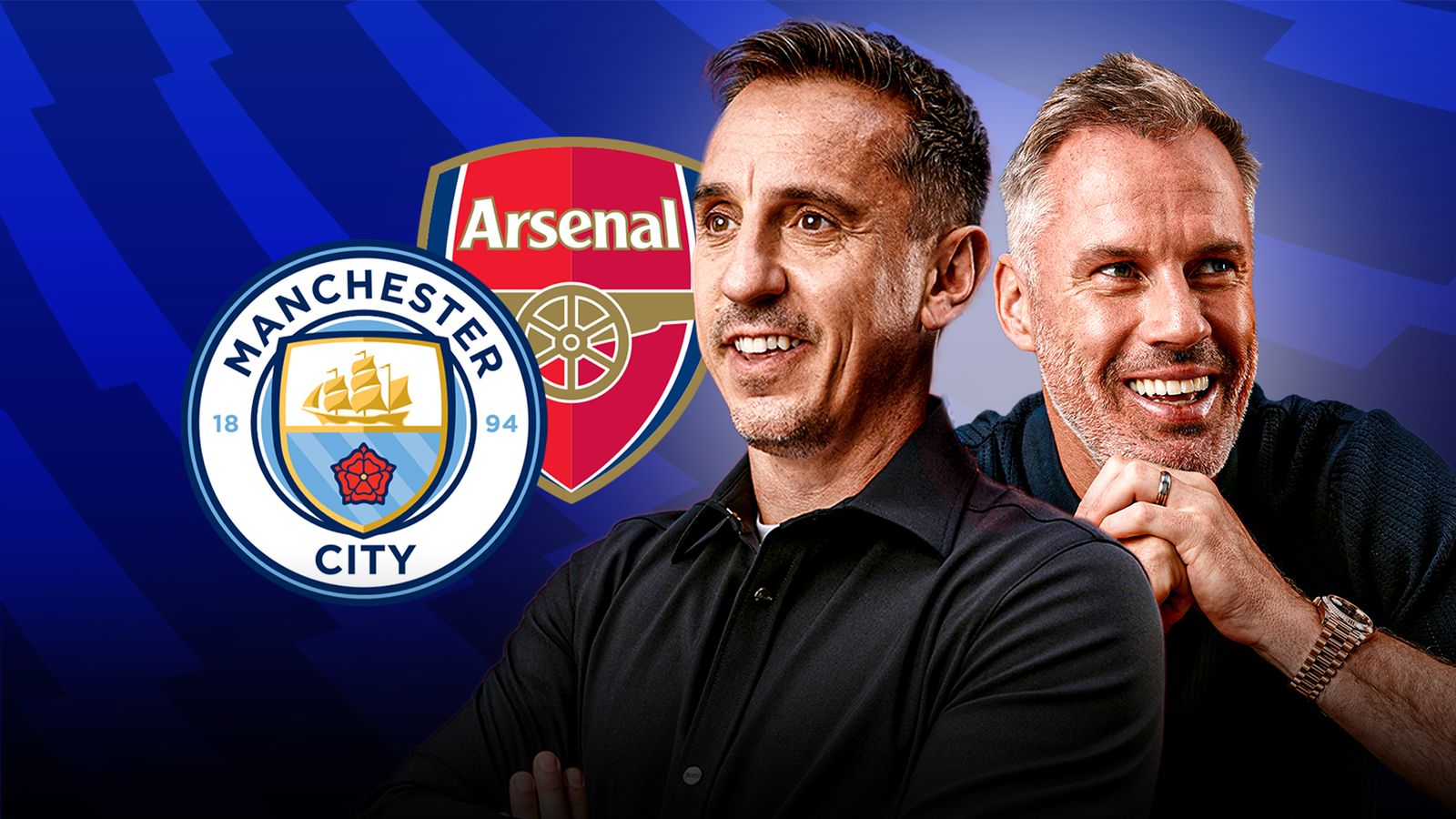 Premier League Who will be crowned champions? Gary Neville and Jamie