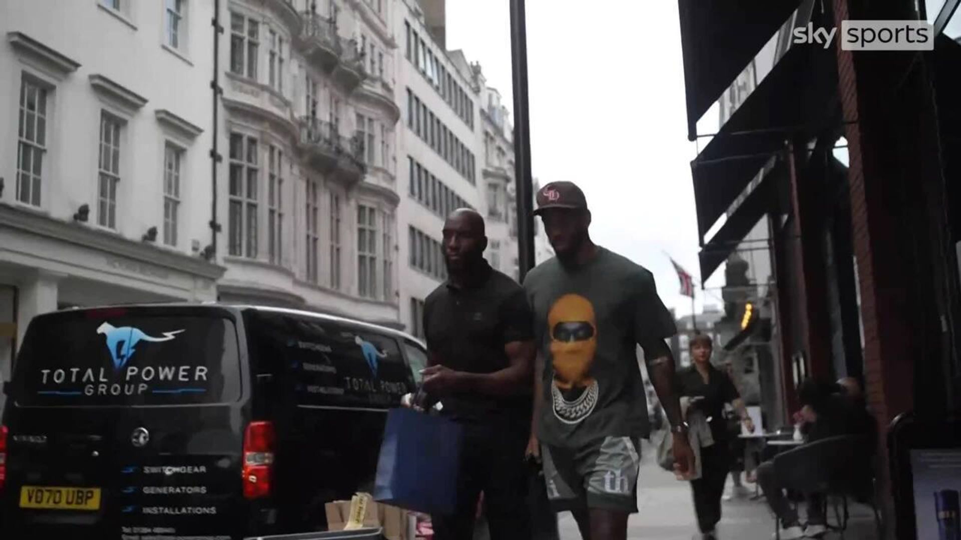 EXCLUSIVE VIDEO: 'I'm in a rush!' | Toney leaves Al Ahli medical