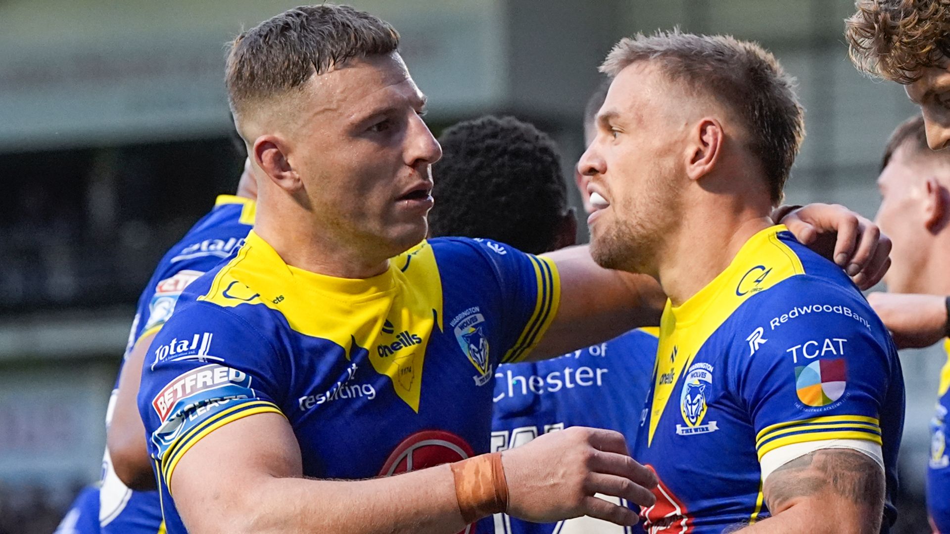 Williams grateful for freedom to dictate play for Warrington