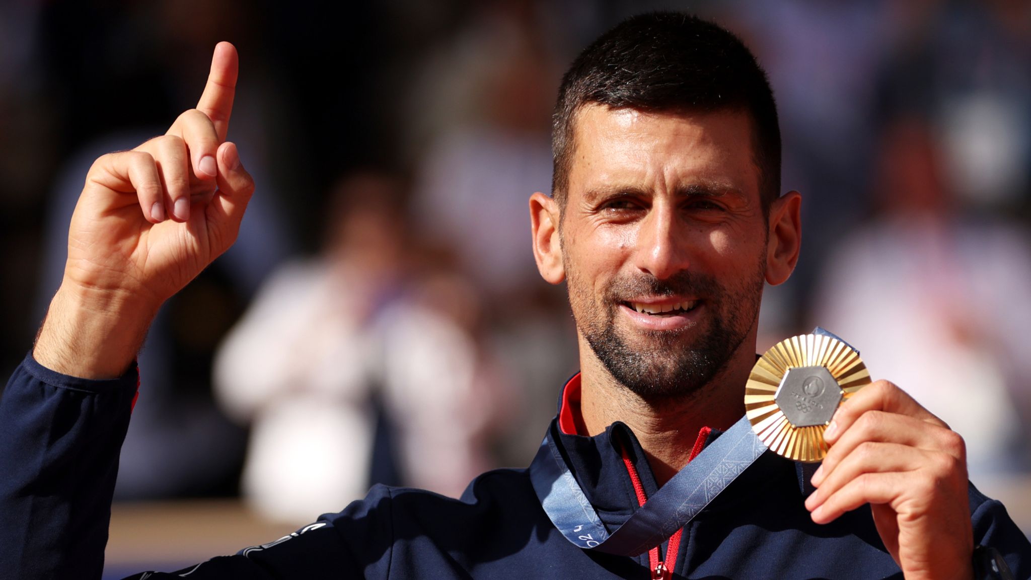 Olympics 2024: Novak Djokovic defeats Carlos Alcaraz to win gold in men's  singles final at Roland Garros | Tennis News | Sky Sports