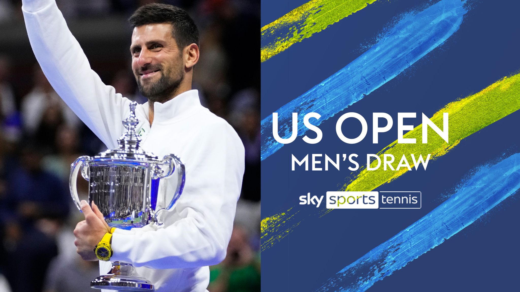 US Open 2024 Men's draw, schedule, results with Novak Djokovic, Carlos