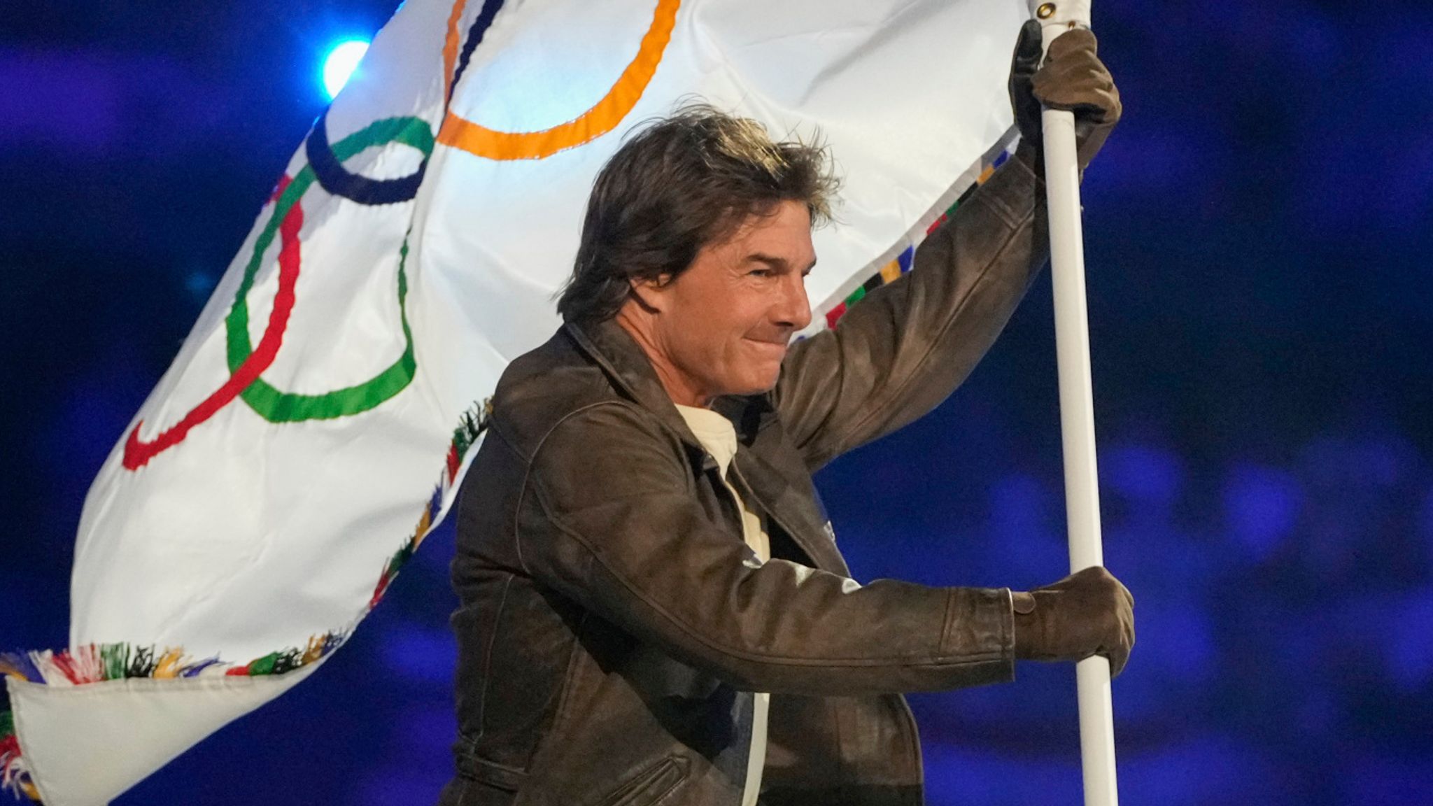 Tom Cruise Olympics 2024 Paris - Audie Candida