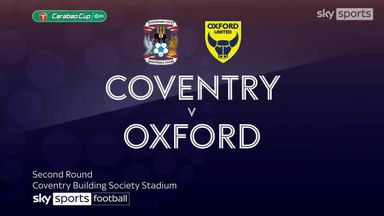 Coventry 1-0 Oxford