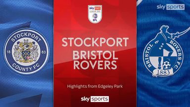 Stockport 2-0 Bristol Rovers