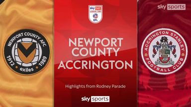 Newport County 3-1 Accrington Stanley