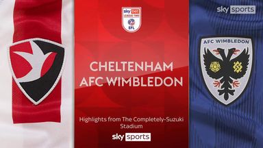 Cheltenham 0-1 AFC Wimbledon