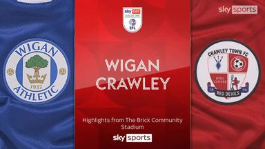 Wigan 1-0 Crawley