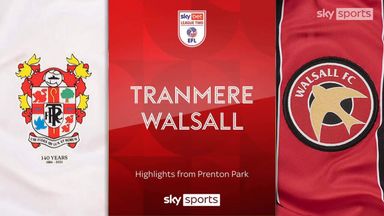 Tranmere 1-0 Walsall