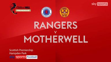 Rangers 2-1 Motherwell