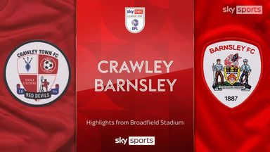 Crawley 0-3 Barnsley