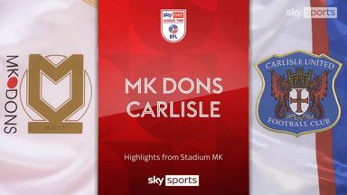 MK Dons 3-0 Carlisle