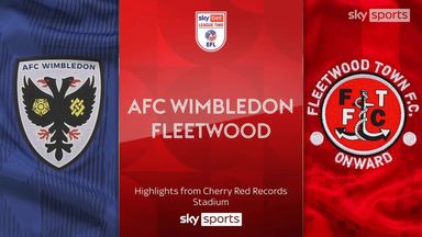 AFC Wimbledon 1-0 Fleetwood