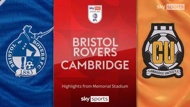 Bristol Rovers 2-0 Cambridge