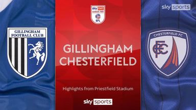 Gillingham 1-0 Chesterfield