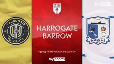 Harrogate 0-1 Barrow