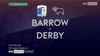 Barrow 0-0 Derby (3-2 on pens)