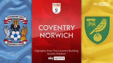 Coventry 0-1 Norwich